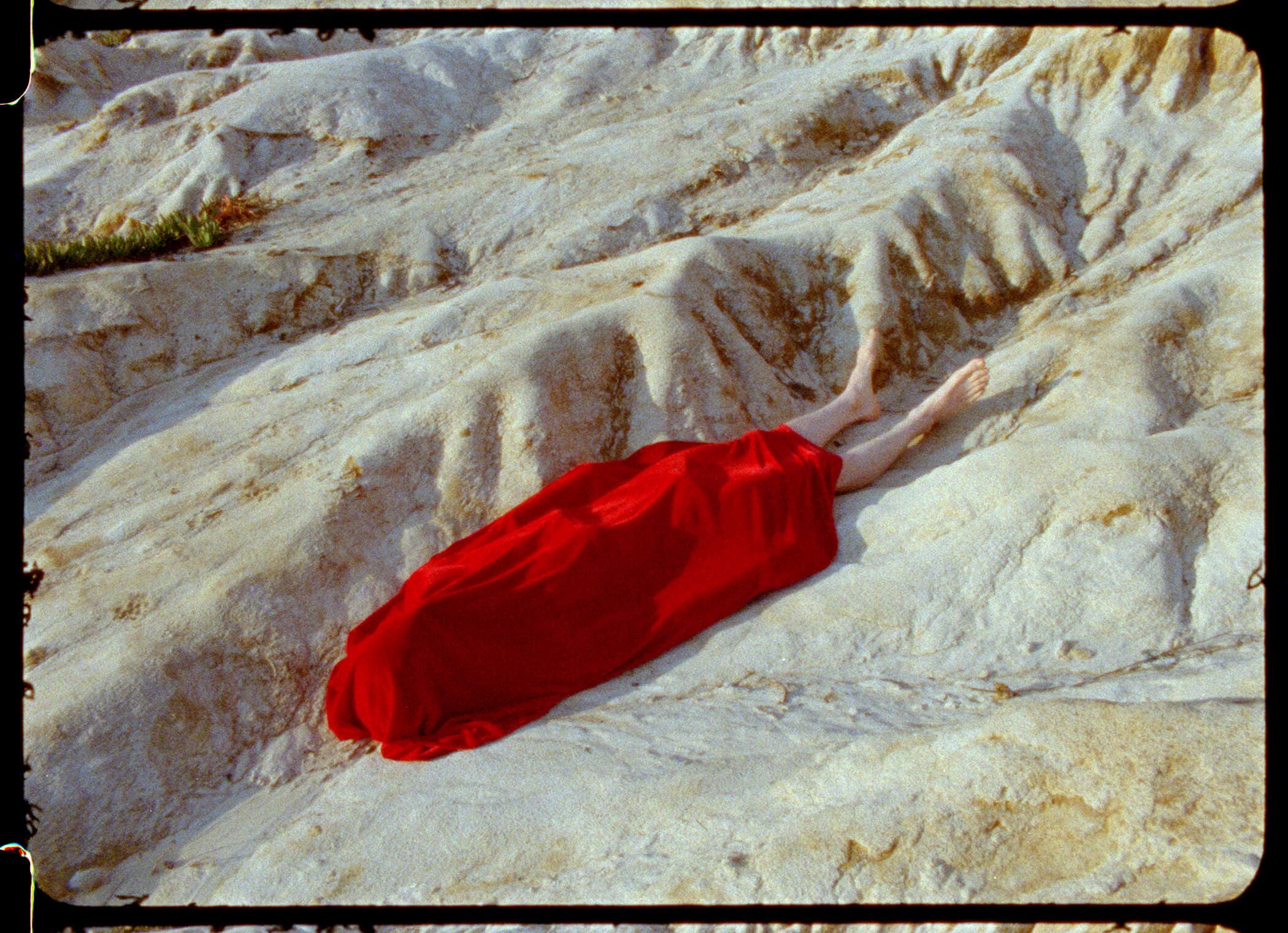 Film still from 'The Bluff' by Natasha Cantwell. Film still from 'The Bluff' by Natasha Cantwell.