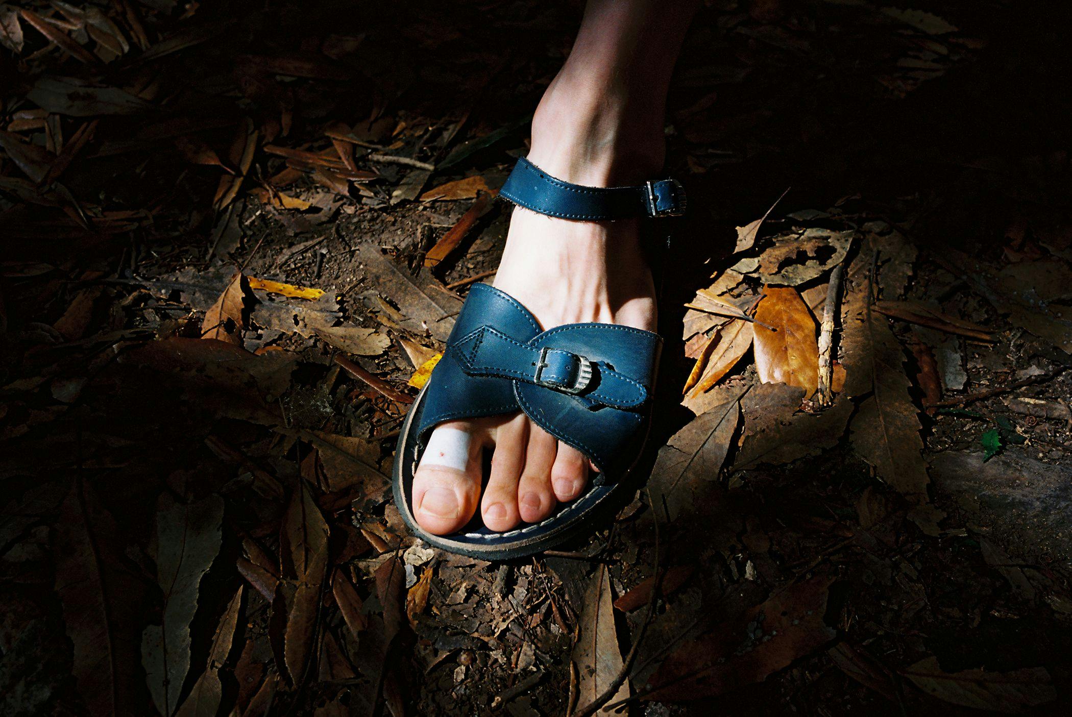 'Roman Sandals, Wainuiomata' by Natasha Cantwell, C-Type Photograph, Edition of 5