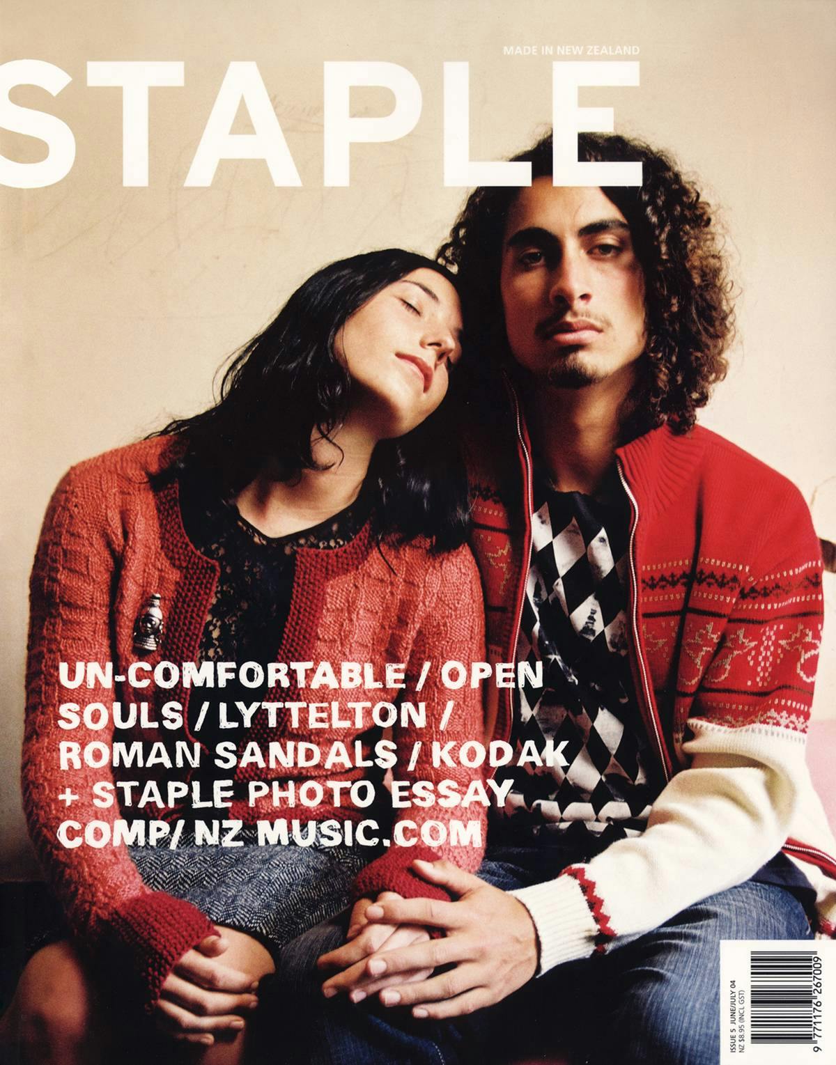 Anna and Straton for Staple Magazine. Photographer Natasha Cantwell. Stylist Chris Lorimer.